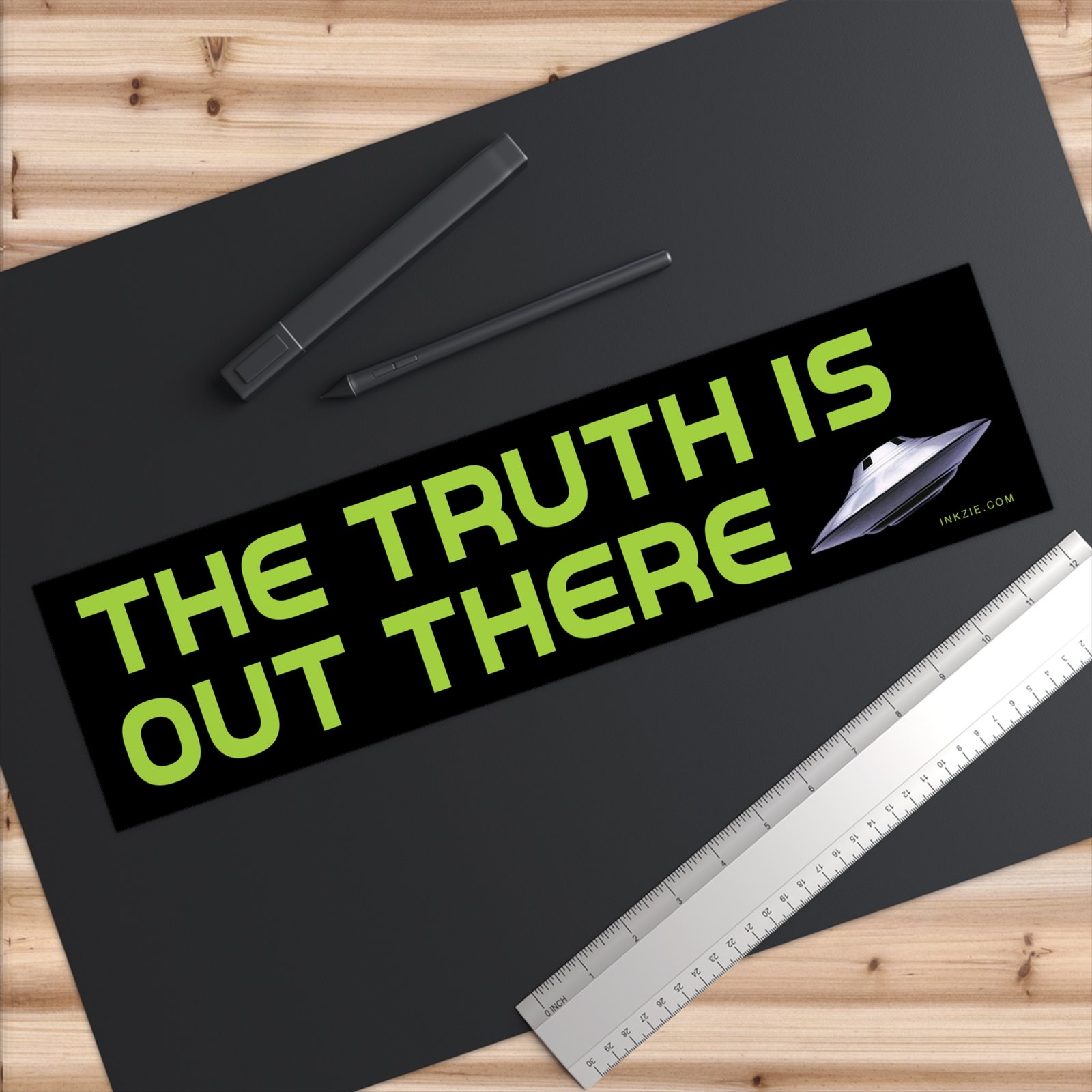 The Truth Is Out There UFO Bumper Sticker - Image 6