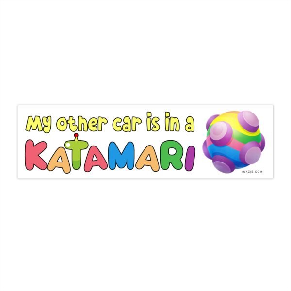 My Other Car Is in a Katamari Bumper Sticker