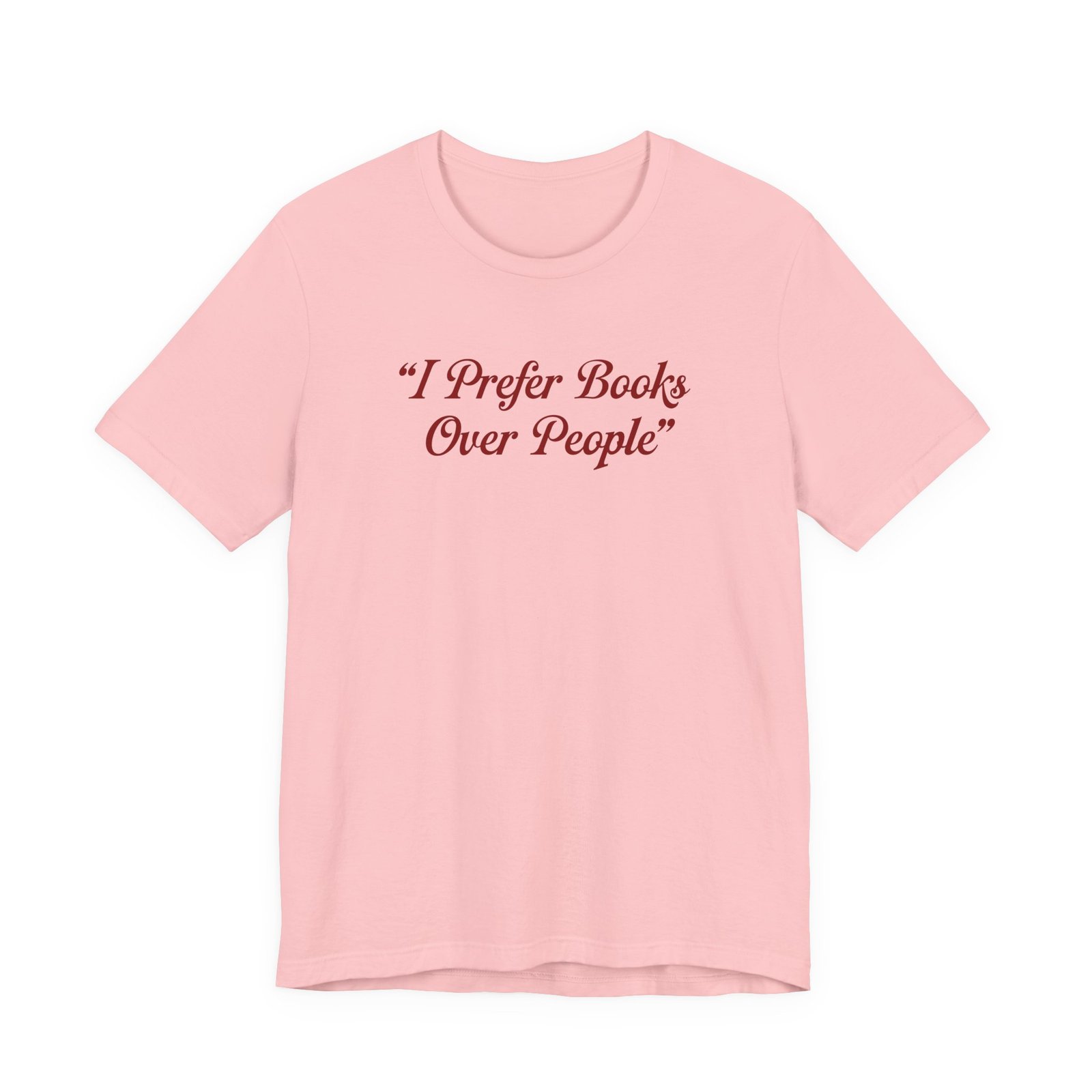 I Prefer Books Over People T-Shirt - Image 11