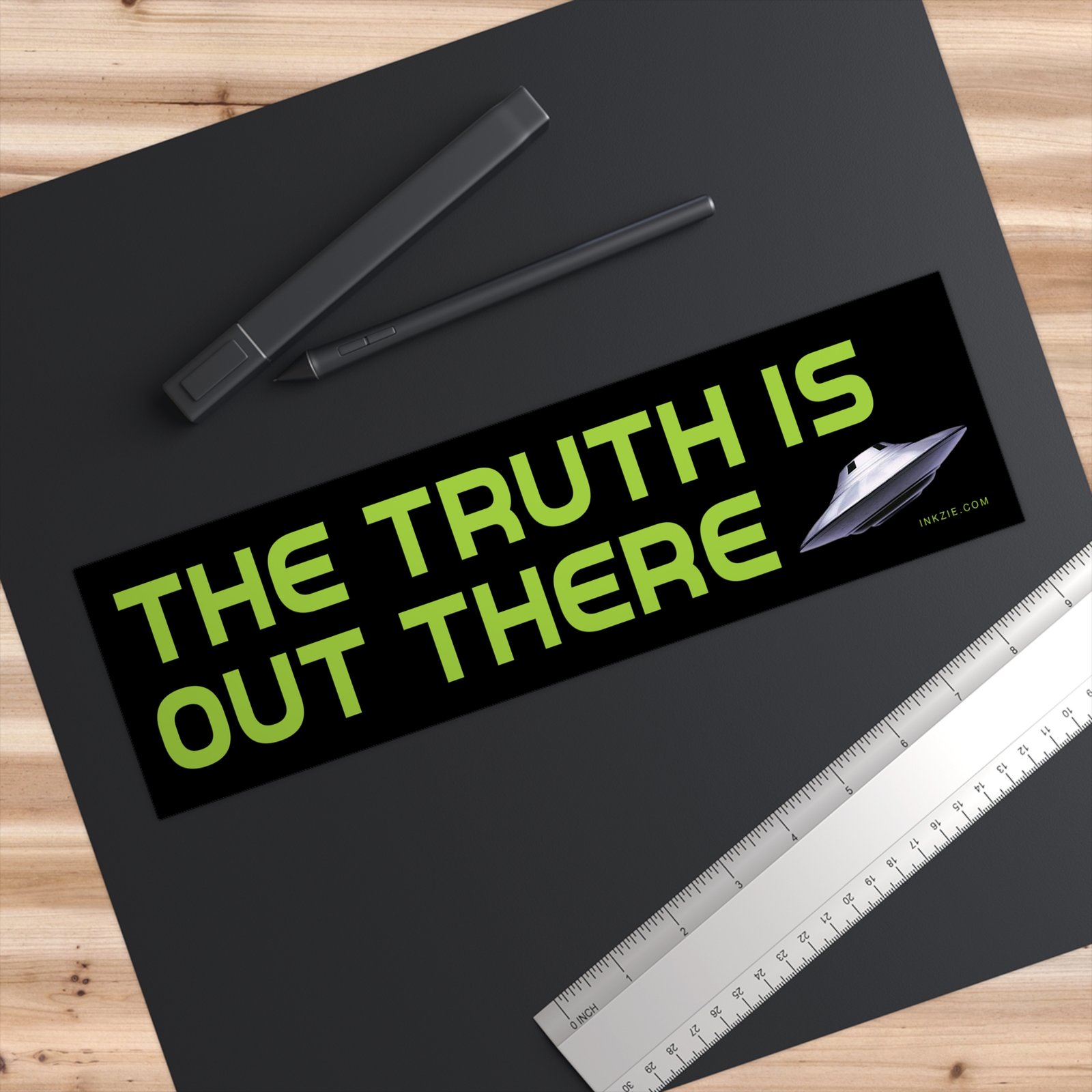 The Truth Is Out There UFO Bumper Sticker - Image 3