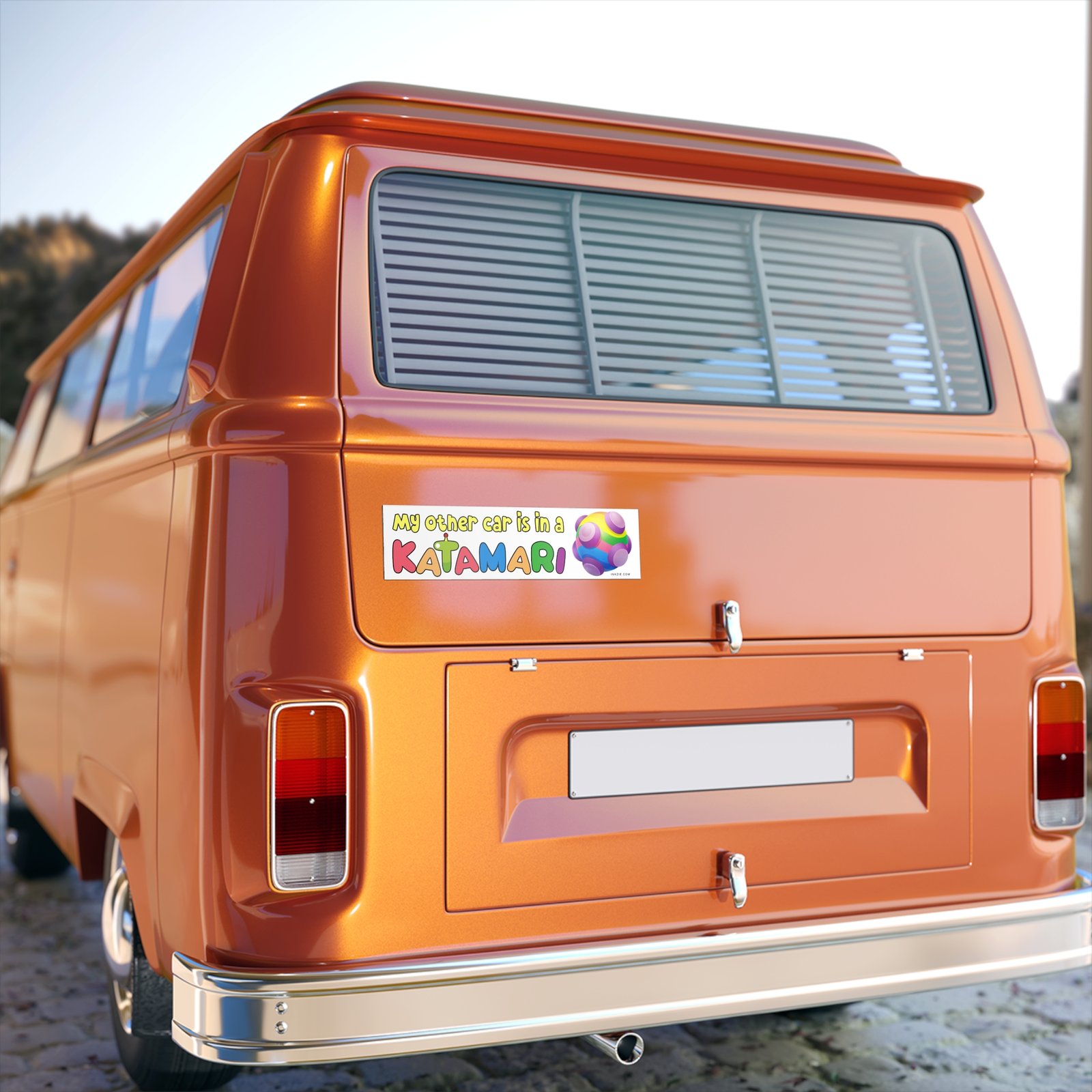 My Other Car Is in a Katamari Bumper Sticker - Image 4