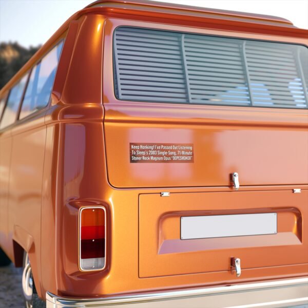 Dopesmoker Stoner Rock Bumper Sticker
