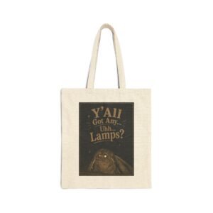 Y'All Got Any... Uhh... Lamps? Moth Meme Cotton Tote Bag