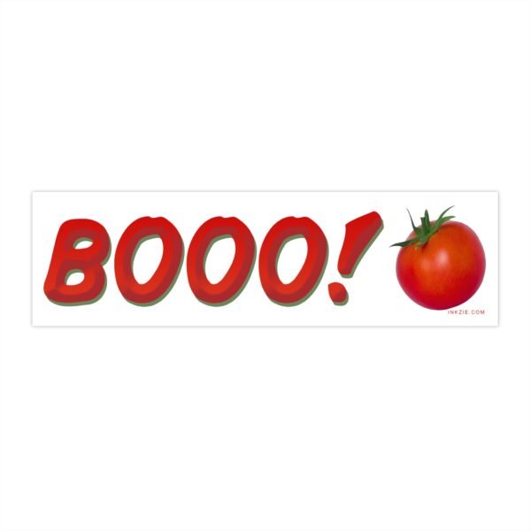 Boo Tomato Bumper Sticker