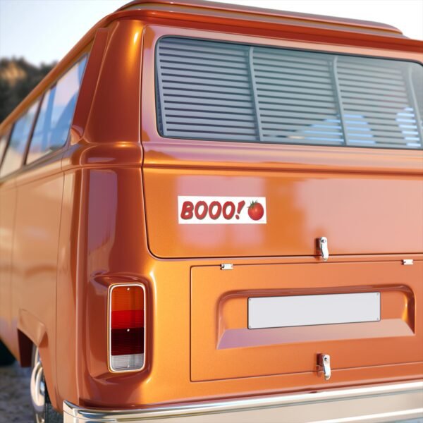 Boo Tomato Bumper Sticker