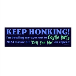 Castle Rat Bumper Sticker